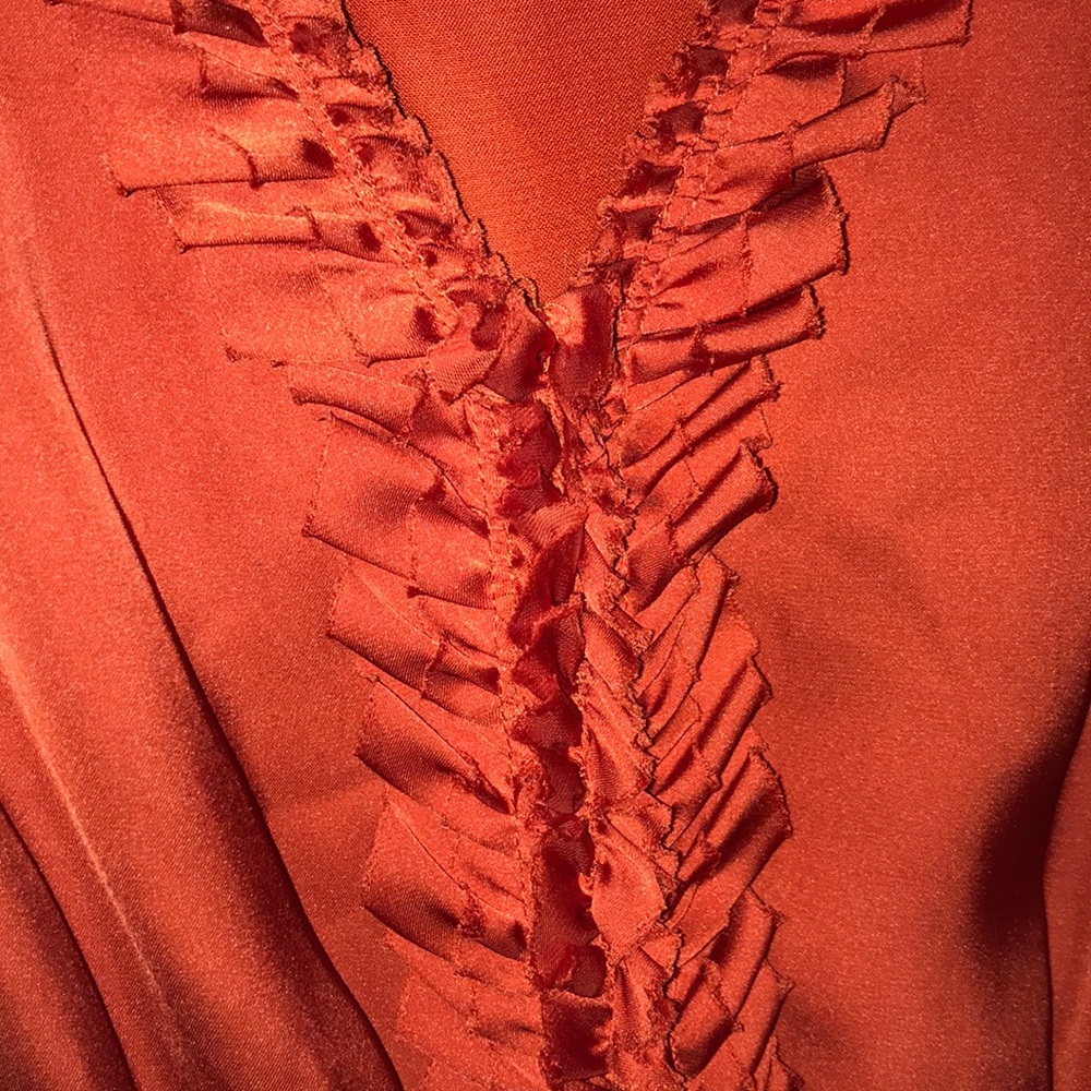 Theme Burnt Orange Dress - Picture 6 of 6